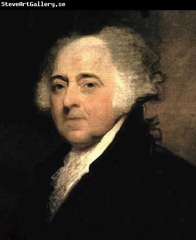 unknow artist Second President of the US. Painting by Gilbert Stuart